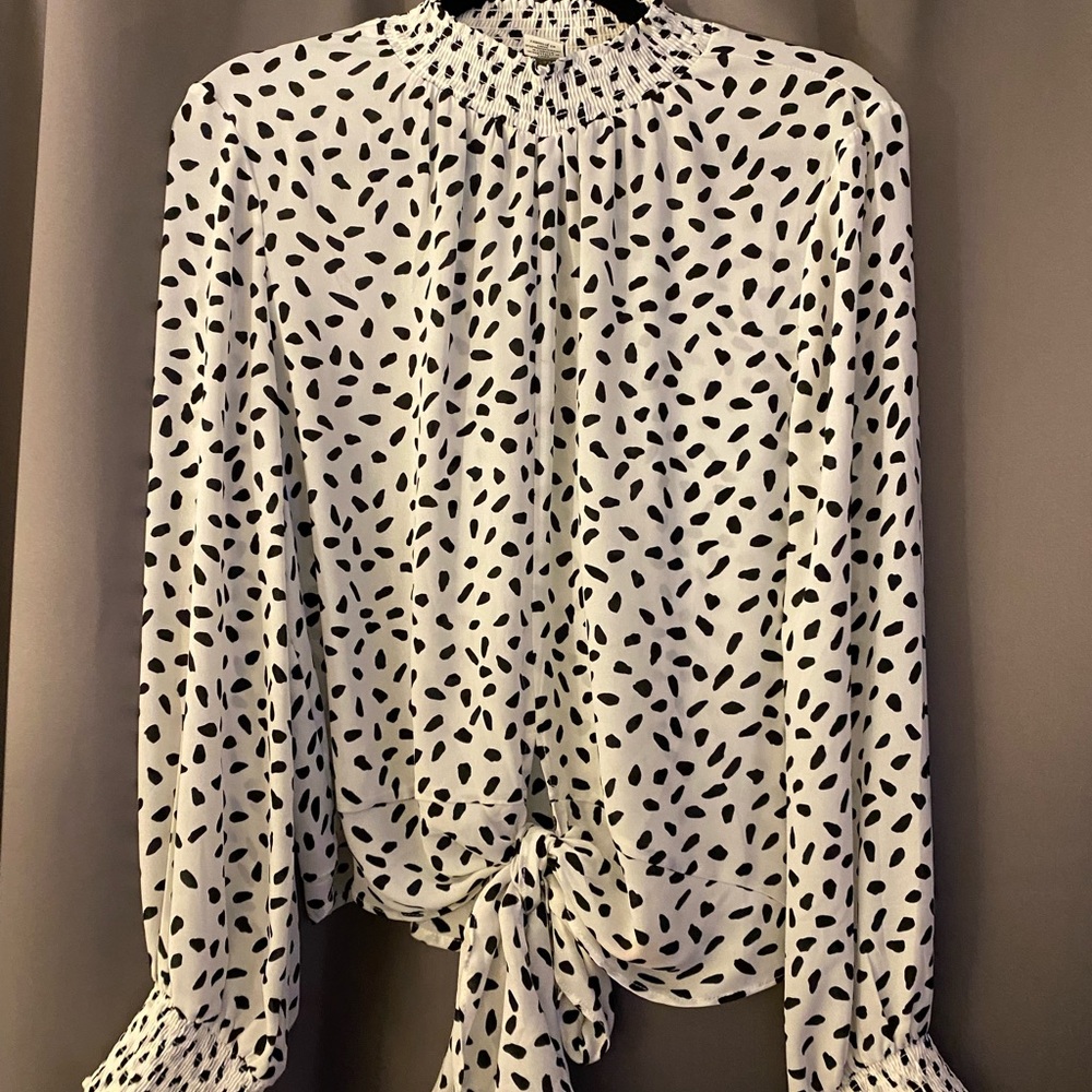 Rachel Zoe Animal Print Blouse